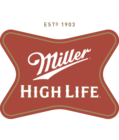 full color Miller High Life Vinyl Sticker Decal 14" 