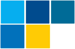Blue's Clues Color Palette Image