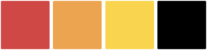Looney Tunes Color Palette Image