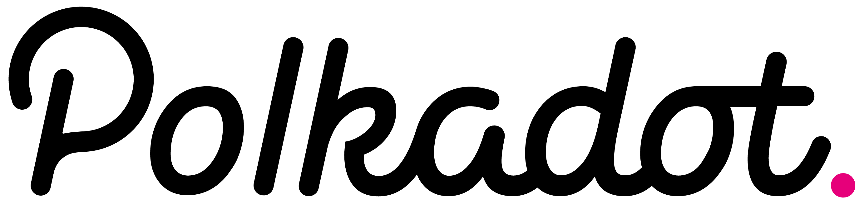 Polkadot logo colors