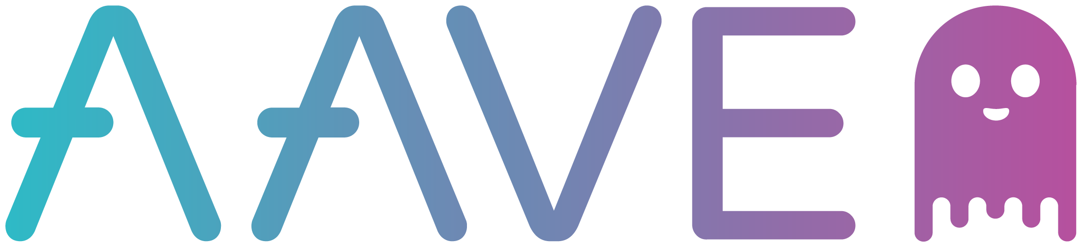 Aave logo colors