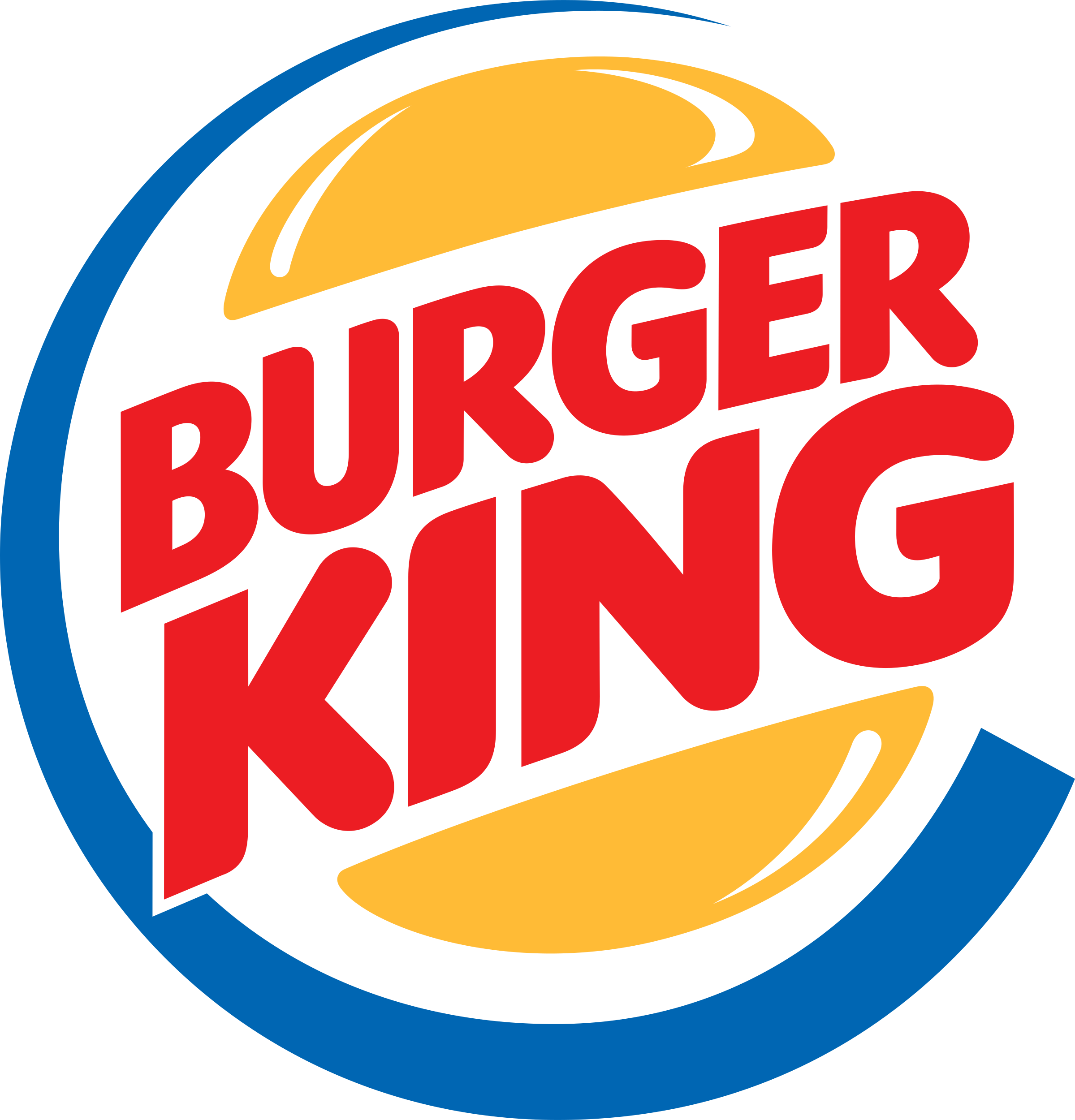 Burger King 1969–1994 logo colors