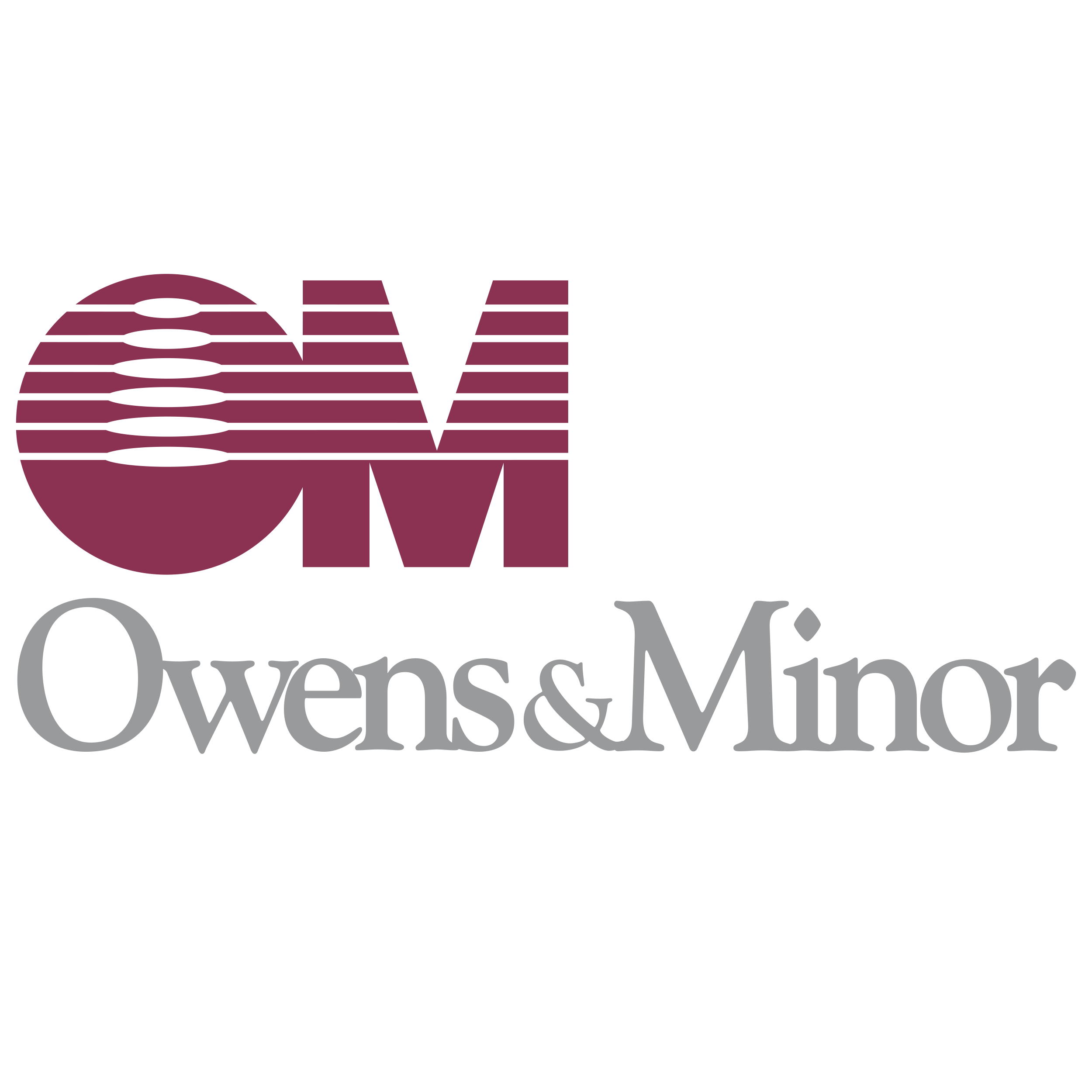 Owens & Minor logo colors