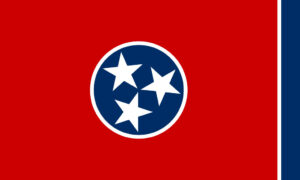 Tennessee Flag in JPG Format