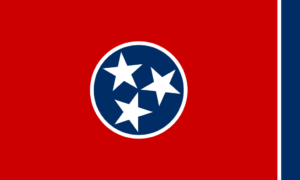 Tennessee Flag in PNG Format