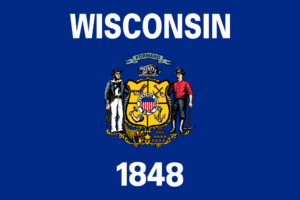Wisconsin Flag Colors