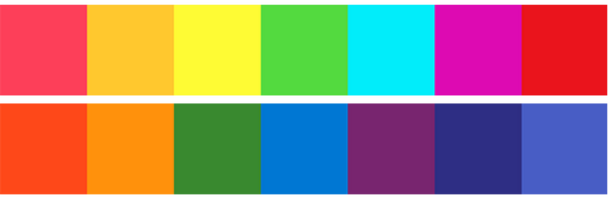 Tetris Color Palette Image